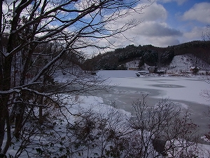 県北は雪景色