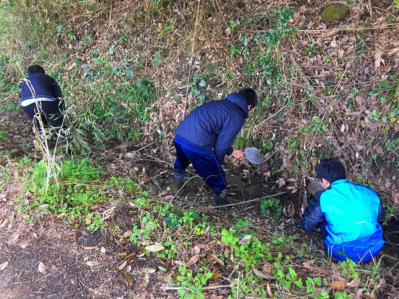 子どもたちに生き物との触れ合いを通して自然を観察する目を育てたい