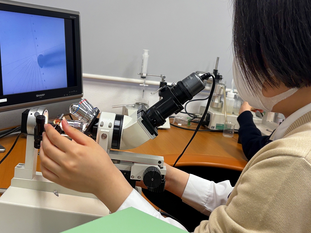 生物学　実験機器の使い方