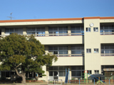 玉野市立田井小学校外観