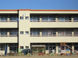 玉野市立田井小学校外観