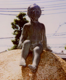 「少年ー遠望ー」」野外彫刻イメージ