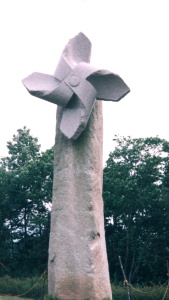 「石の風車」野外彫刻イメージ