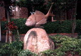 「愛は鯛」野外彫刻イメージ