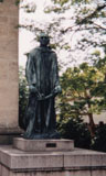 「カレーの市民ジャン・ダフレの像」野外彫刻イメージ