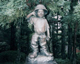 「将軍の孫」野外彫刻イメージ