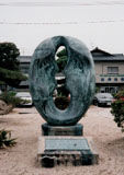 「平和の輪」野外彫刻イメージ