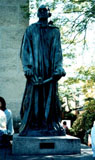 「ジャン・ダール／カレーの市民」野外彫刻イメージ