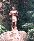 「二宮金次郎像」野外彫刻イメージ