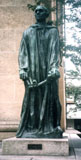 「カレーの市民（ジャン・ダールの像）」野外彫刻イメージ