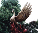 「火の鳥」野外彫刻イメージ
