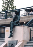 「アンデルセンの像」野外彫刻イメージ