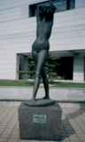 「水浴の女－大・第7－」野外彫刻イメージ