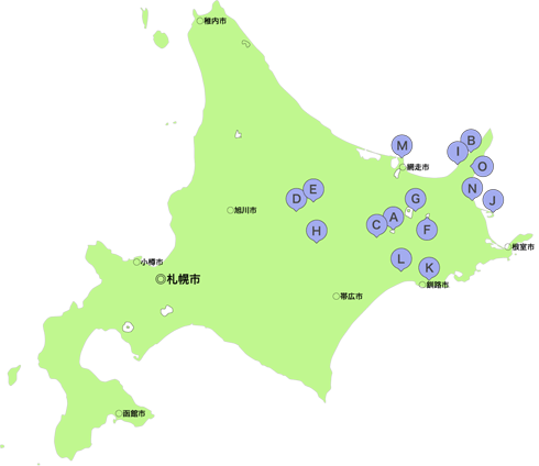 北海道地図