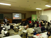 アイヌ民族博物館の学芸員の方の講話