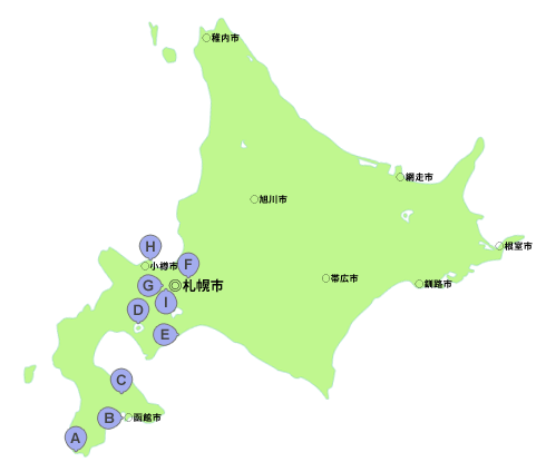 北海道地図